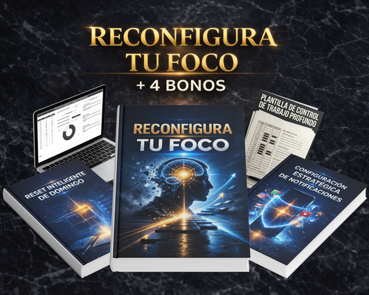 Reconfigura Tu Foco: El Método Para Dominar Tu Atención Y Producir Como Nunca Antes